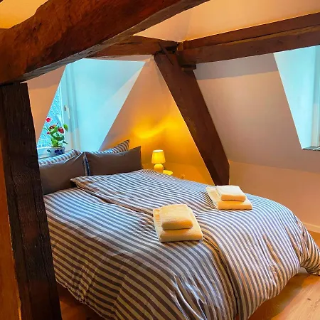 아파트 Burg Maisonette Im Posthalterhof Mit Sauna 블랑켄하임