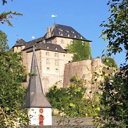 شقة Burg Maisonette Im Posthalterhof Mit Sauna بلانكينهييم